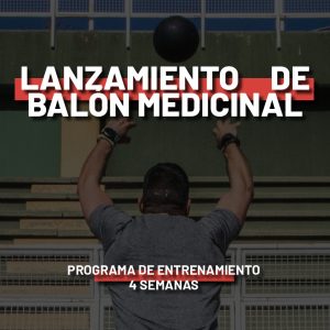 Lanzamiento balón medicinal
