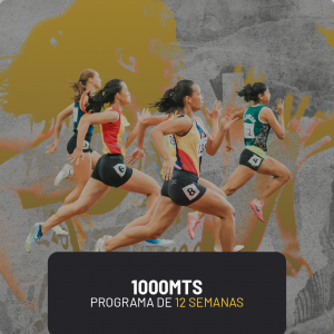 entrenamiento carrera 800m o 1000m