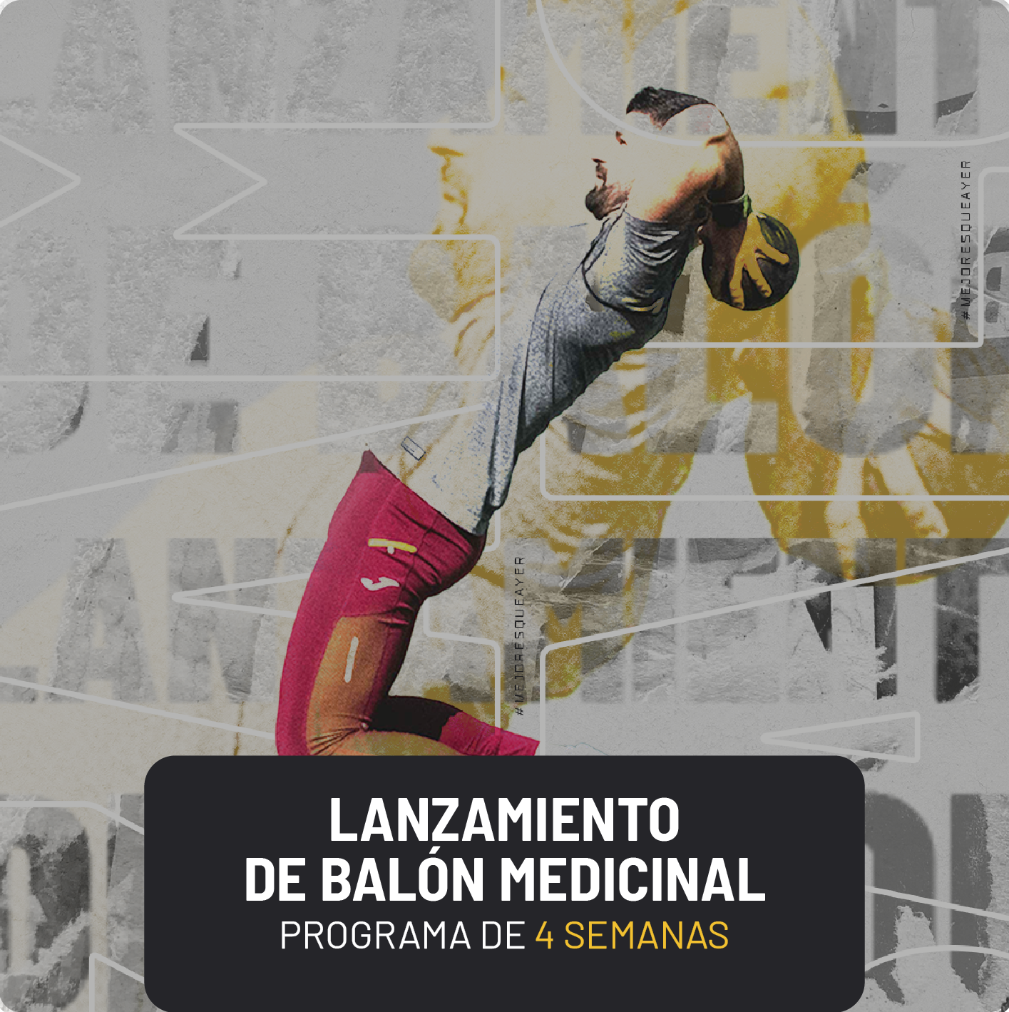 Programa Lanzamiento de balón medicinal