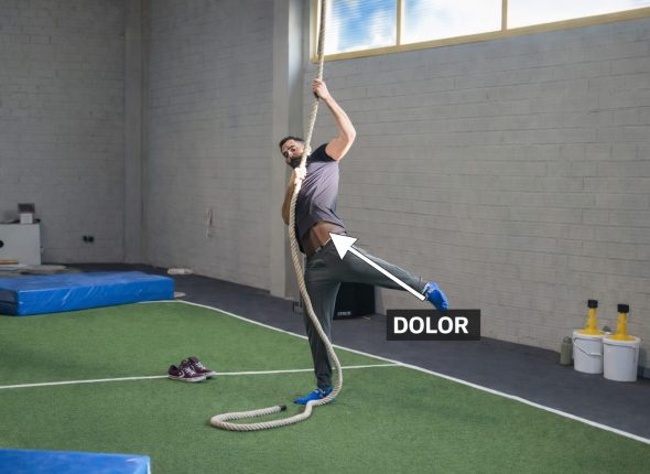 dolor psoas en trepa