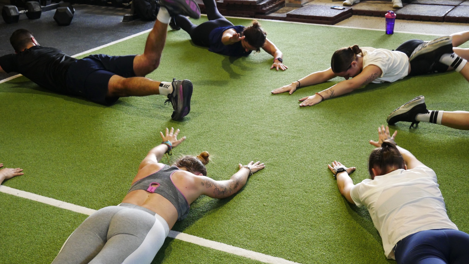 Sesión de entrenamiento en el centro S4S de Vicálvaro